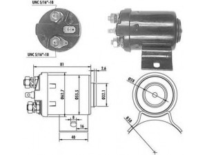 MAGNETI MARELLI 940113050085 solenoidinis jungiklis, starteris