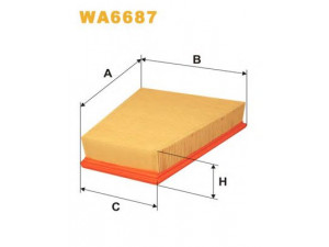 WIX FILTERS WA6687 oro filtras 
 Techninės priežiūros dalys -> Techninės priežiūros intervalai
6Y0129620, 5JF 129 620 A, 5JF129620