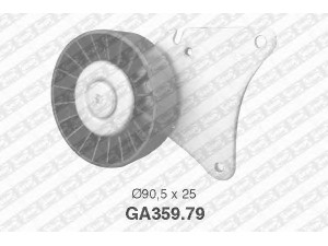 SNR GA359.79 kreipiantysis skriemulys, V formos rumbuotas diržas 
 Diržinė pavara -> V formos rumbuotas diržas/komplektas -> Laisvasis/kreipiamasis skriemulys
5751-36, 96214145, 96214245, 5751-36