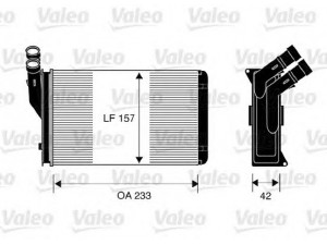 VALEO 812044 šilumokaitis, salono šildymas 
 Šildymas / vėdinimas -> Šilumokaitis
6448-C8, 6448C8, 96103388, 6448-C8