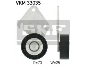 SKF VKM 33035 kreipiantysis skriemulys, V formos rumbuotas diržas 
 Diržinė pavara -> V formos rumbuotas diržas/komplektas -> Laisvasis/kreipiamasis skriemulys
5751.34, 9622234180, 9622234180