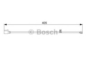 BOSCH 1 987 473 025 įspėjimo kontaktas, stabdžių trinkelių susidėvėjimas 
 Stabdžių sistema -> Susidėvėjimo indikatorius, stabdžių trinkelės
955 612 365 50