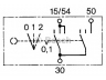 BOSCH 0 342 311 003 uždegimo jungiklis 
 Elektros įranga -> Starterio sistema -> Starterių dalys
105 00 65 130 01/00, 3858 0252A