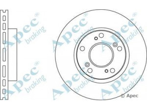 APEC braking DSK2815 stabdžių diskas 
 Dviratė transporto priemonės -> Stabdžių sistema -> Stabdžių diskai / priedai
45251S6M000