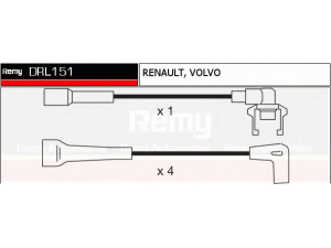 DELCO REMY DRL151 uždegimo laido komplektas 
 Kibirkšties / kaitinamasis uždegimas -> Uždegimo laidai/jungtys
3208419-6, 3342141-3, 3418154-5