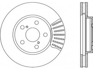 OPEN PARTS BDA1727.20 stabdžių diskas 
 Stabdžių sistema -> Diskinis stabdys -> Stabdžių diskas
4351205020, 4351220500