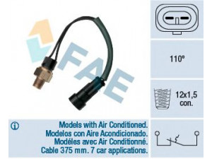 FAE 35840 temperatūros jungiklis, aušinimo skysčio įspėjimo lemputė 
 Aušinimo sistema -> Siuntimo blokas, aušinimo skysčio temperatūra
60808796, 46478260, 7734329