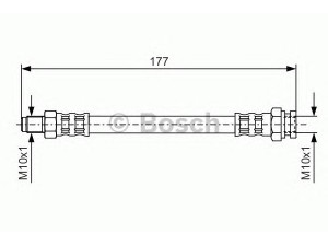 BOSCH 1 987 476 671 stabdžių žarnelė 
 Stabdžių sistema -> Stabdžių žarnelės
4806 52, 96 075 716, 4806 52