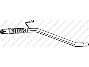 BOSAL 835-179 išleidimo kolektorius 
 Išmetimo sistema -> Išmetimo vamzdžiai
7 762 041, 71 765 077