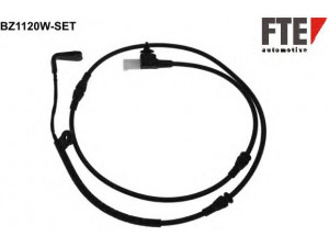 FTE BZ1120W-SET įspėjimo kontaktas, stabdžių trinkelių susidėvėjimas 
 Stabdžių sistema -> Susidėvėjimo indikatorius, stabdžių trinkelės
SEM500062