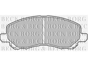 BORG & BECK BBP1831 stabdžių trinkelių rinkinys, diskinis stabdys 
 Techninės priežiūros dalys -> Papildomas remontas
5139218AA, 68020494AB, 68035576AA
