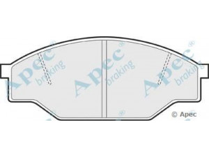 APEC braking PAD476 stabdžių trinkelių rinkinys, diskinis stabdys 
 Techninės priežiūros dalys -> Papildomas remontas
0446526060, 0446526080, 0446526210