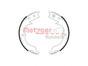 METZGER MG 110 stabdžių trinkelių komplektas, stovėjimo stabdis 
 Stabdžių sistema -> Rankinis stabdys
4241.N6, 4800A001, 4241.N6