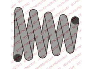 DELPHI SC10025 spyruoklė 
 Pakaba -> Spyruoklės
1003604, 1003644, 1003645, 1041537