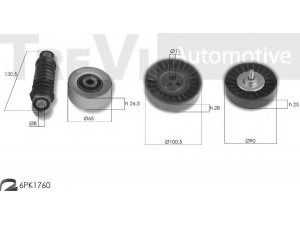 TREVI AUTOMOTIVE KA1121F V formos rumbuotas diržas, komplektas 
 Techninės priežiūros dalys -> Techninės priežiūros intervalai