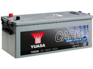 YUASA 729GM starterio akumuliatorius 
 Elektros įranga -> Akumuliatorius