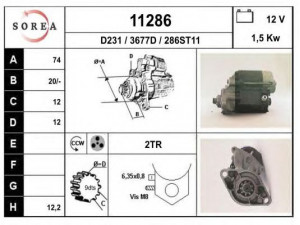 EAI 11286 starteris
2810087710, 2810087713, 2810087721