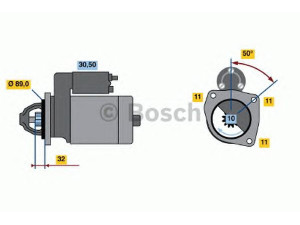 BOSCH 0 986 018 240 starteris 
 Elektros įranga -> Starterio sistema -> Starteris
5021195, 5023595, 86GB 11000 GA