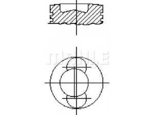 MAHLE ORIGINAL S50160 stūmoklis
04158400