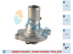 FAE 5331887 termostatas, aušinimo skystis 
 Aušinimo sistema -> Termostatas/tarpiklis -> Thermostat
7545958, 7589135, 7789135, 0007545958