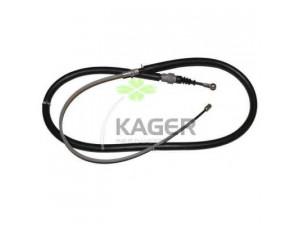 KAGER 19-6569 trosas, stovėjimo stabdys 
 Stabdžių sistema -> Valdymo svirtys/trosai
6Q0609721K, 6Q0609721L, 6Q0609721K
