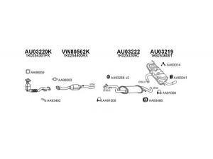 VENEPORTE 030038 išmetimo sistema 
 Išmetimo sistema -> Išmetimo sistema, visa