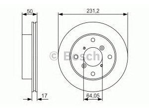 BOSCH 0 986 479 R96 stabdžių diskas 
 Dviratė transporto priemonės -> Stabdžių sistema -> Stabdžių diskai / priedai
55311 80F01, 55311 60B20 000, 55311 60B30 000