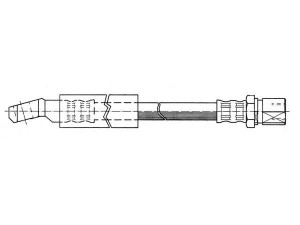 CEF 516846 stabdžių žarnelė 
 Stabdžių sistema -> Stabdžių žarnelės
5956169, 7593341