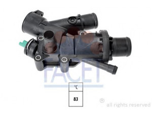 FACET 7.8790 termostatas, aušinimo skystis 
 Aušinimo sistema -> Termostatas/tarpiklis -> Thermostat
1336 AS, 96 821 415 80, 98 036 487 80