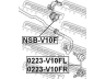 FEBEST NSB-V10F skersinio stabilizatoriaus įvorių komplektas 
 Ašies montavimas/vairavimo mechanizmas/ratai -> Stabilizatorius/fiksatoriai -> Sklendės
54613-4U006