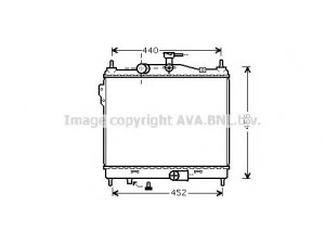 AVA QUALITY COOLING HY2205 radiatorius, variklio aušinimas 
 Aušinimo sistema -> Radiatorius/alyvos aušintuvas -> Radiatorius/dalys
253101C600, S253101C600