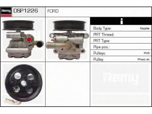 DELCO REMY DSP1226 hidraulinis siurblys, vairo sistema 
 Vairavimas -> Vairo pavara/siurblys
2S6C 3A696 DC