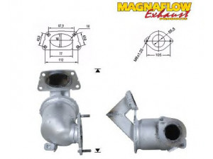 MAGNAFLOW 76305D katalizatoriaus keitiklis 
 Išmetimo sistema -> Katalizatoriaus keitiklis
8200007446