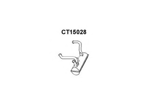 VENEPORTE CT15028 priekinis duslintuvas 
 Išmetimo sistema -> Duslintuvas
5429110R, 5465334, 5465334E, 75527203