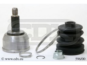 CDX 596/00 jungčių komplektas, kardaninis velenas 
 Ratų pavara -> Sujungimai/komplektas