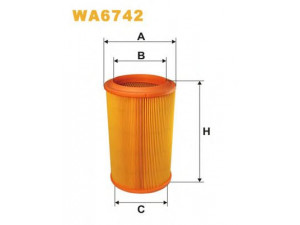 WIX FILTERS WA6742 oro filtras 
 Techninės priežiūros dalys -> Techninės priežiūros intervalai
60811342, 608113421, 7786225, 7786226