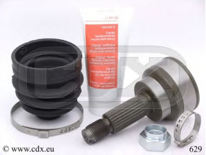 CDX 629 jungčių komplektas, kardaninis velenas 
 Ratų pavara -> Sujungimai/komplektas