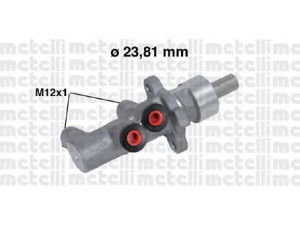 METELLI 05-0751 pagrindinis cilindras, stabdžiai 
 Stabdžių sistema -> Pagrindinis stabdžių cilindras
4512900119, 4512900319