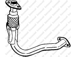 BOSAL 725-237 išleidimo kolektorius 
 Išmetimo sistema -> Išmetimo vamzdžiai
17410-64620