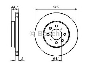 BOSCH 0 986 479 B23 stabdžių diskas 
 Dviratė transporto priemonės -> Stabdžių sistema -> Stabdžių diskai / priedai
45251-S6D-E10, 45251-SCC-900, 45251-SK7-000