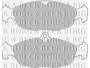 BORG & BECK BBP1424 stabdžių trinkelių rinkinys, diskinis stabdys 
 Techninės priežiūros dalys -> Papildomas remontas
JLM11903, 11046148, 1605087, 1605455