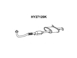 VENEPORTE HY27120K katalizatoriaus keitiklis
28610260, 2861026010