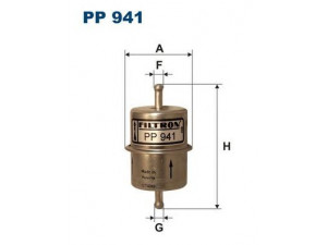 FILTRON PP941 kuro filtras 
 Techninės priežiūros dalys -> Papildomas remontas
0024770001