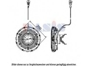 AKS DASIS 398049N sankaba, radiatoriaus ventiliatorius 
 Aušinimo sistema -> Radiatoriaus ventiliatorius
7420880406, 7420993866