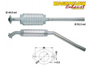 MAGNAFLOW 81614 katalizatoriaus keitiklis 
 Išmetimo sistema -> Katalizatoriaus keitiklis
4882530