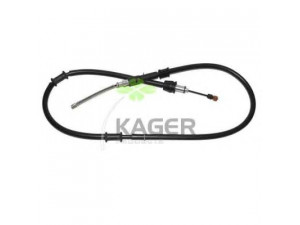 KAGER 19-6139 trosas, stovėjimo stabdys 
 Stabdžių sistema -> Valdymo svirtys/trosai
597601C300