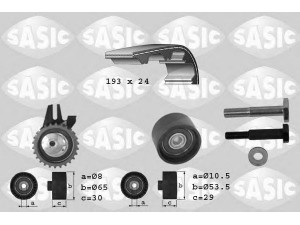 SASIC 1756009 paskirstymo diržo komplektas 
 Techninės priežiūros dalys -> Papildomas remontas
71736714