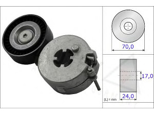 AUTEX 654838 įtempiklio svirtis, V formos rumbuotas diržas 
 Diržinė pavara -> V formos rumbuotas diržas/komplektas -> Įtempiklis
06H 903 133 F, 06H 903 133 F