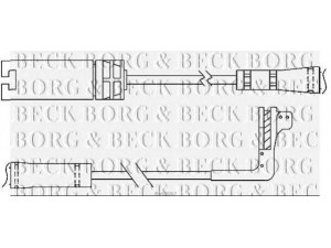 BORG & BECK BWL3067 įspėjimo kontaktas, stabdžių trinkelių susidėvėjimas 
 Stabdžių sistema -> Susidėvėjimo indikatorius, stabdžių trinkelės
34352283035