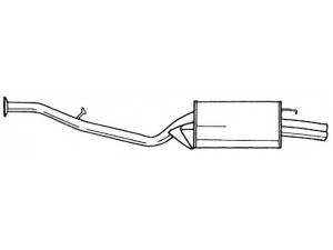 AKS DASIS SG23618 galinis duslintuvas